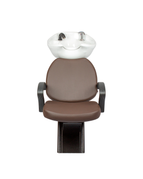 Парикмахерская мойка "ЕЛЕНА" с креслом "СОЛО Модерн"