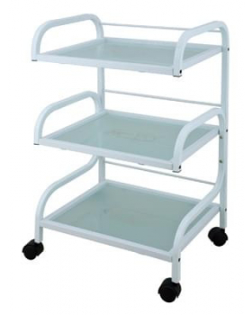 Столик косметологический (металл/стекло) - "н03"