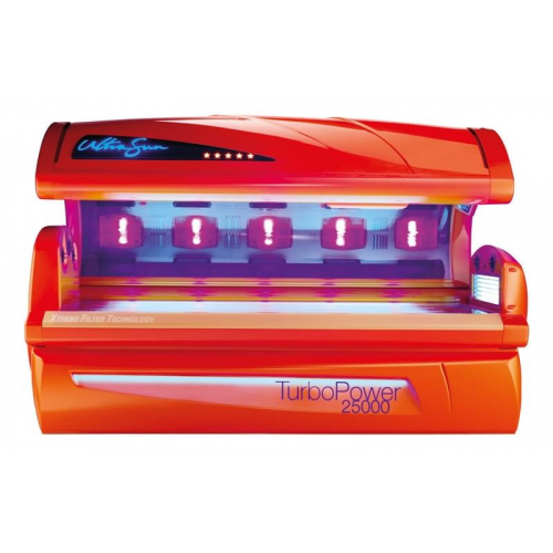 Горизонтальный солярий "TurboPower 25000 - Ultrasun"