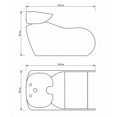 Мужская мойка барбер "York"
