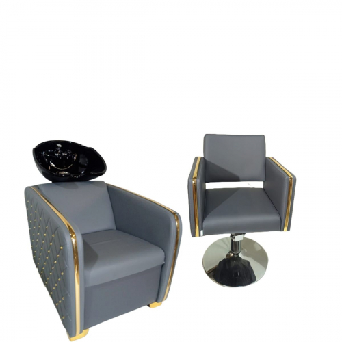 Парикмахерское кресло "Платинум" Gray