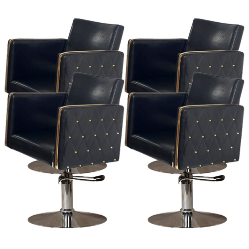 Парикмахерское кресло "Голдиум Блэк Д"